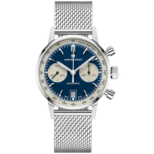 Наручные часы Hamilton Наручные часы Hamilton H38416141, синий