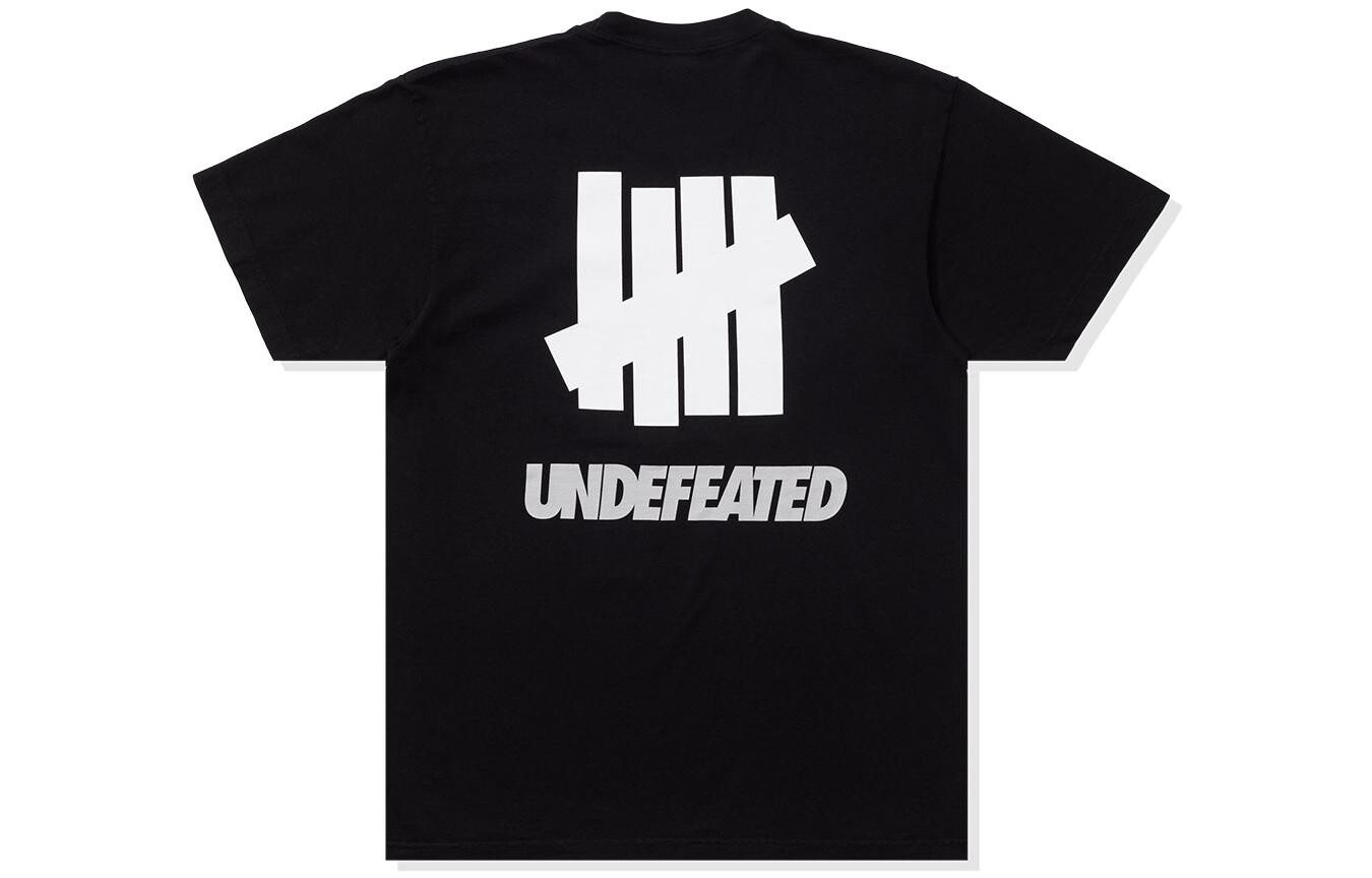 Футболка унисекс UNDEFEATED, Синий (Зеленый ЛОГОТИП)