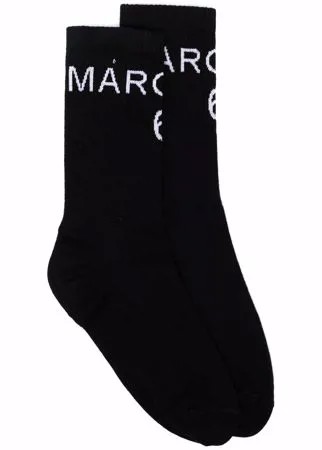 MM6 Maison Margiela носки с логотипом