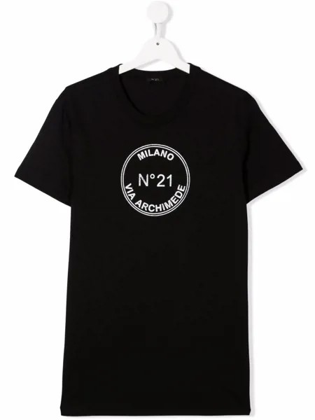 Nº21 Kids футболка с логотипом