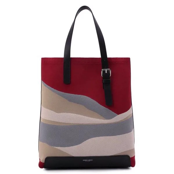 Текстильная сумка-шопер Giorgio Armani