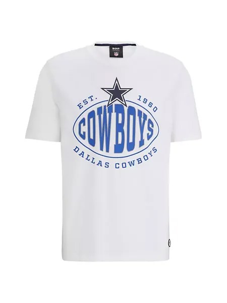 Футболка BOSS x NFL из эластичного хлопка Boss, белый