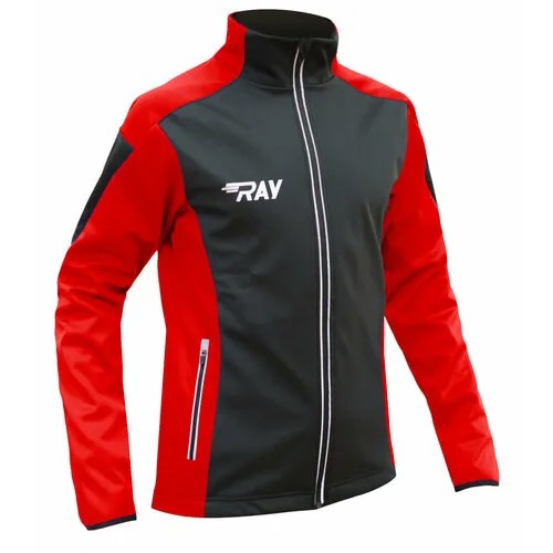 Куртка RAY RACE, размер 62, черный/красный