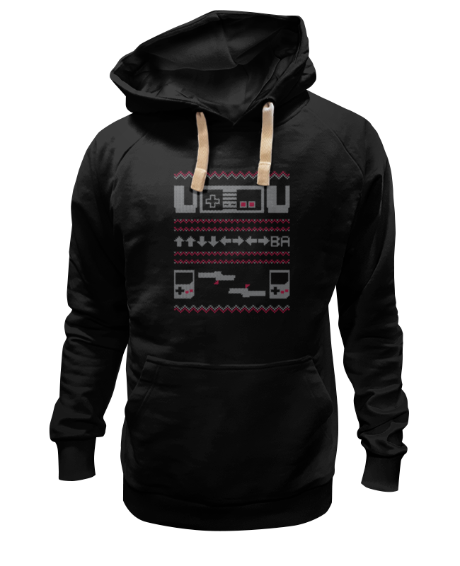 Худи Printio Геймер черное 3XL