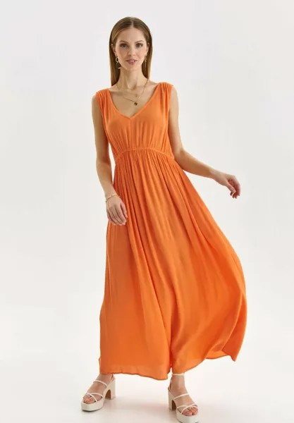 Длинное платье Top Secret, оранжевый