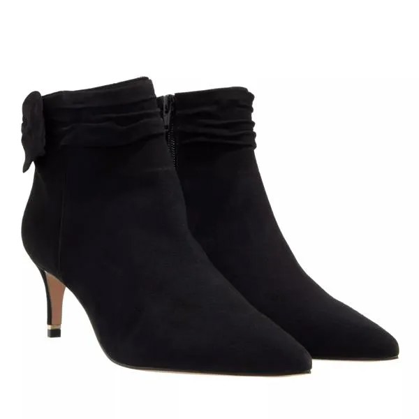 Сапоги yona suede bow detail ankle boot Ted Baker, черный