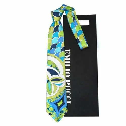 Галстук Emilio Pucci, голубой