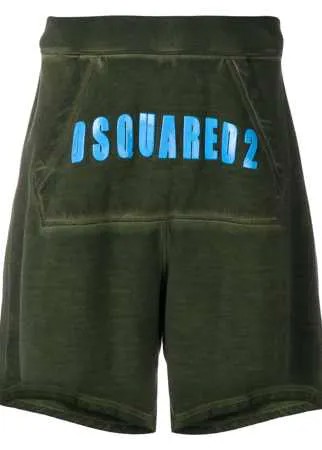 Dsquared2 спортивные шорты с логотипом