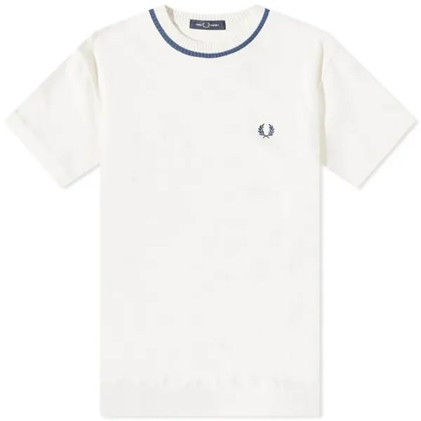 Футболка Fred Perry с круглым вырезом из пике, светло-бежевый