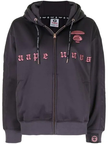 AAPE BY *A BATHING APE® худи с вышитым логотипом