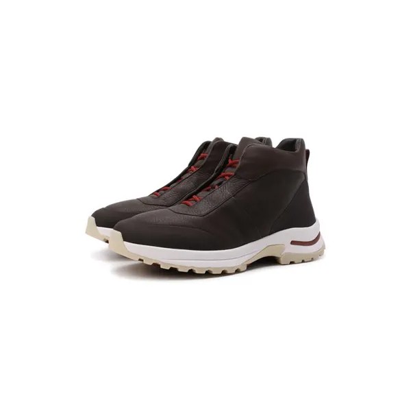 Кожаные ботинки Trail Mid Walk Loro Piana