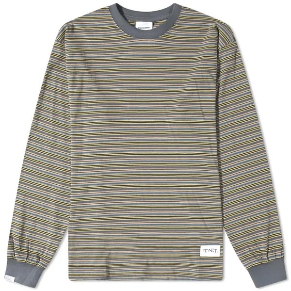 Футболка thisisneverthat Long Sleeve Stripe Tee