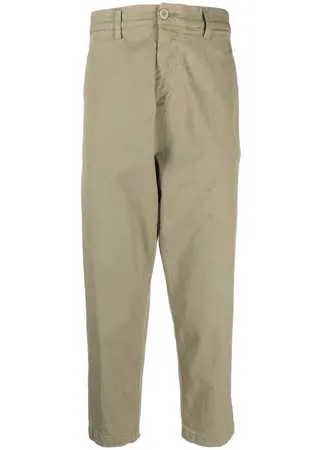 Haikure укороченные брюки чинос с низким шаговым швом