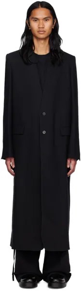 Черное пальто Франсуа Ann Demeulemeester