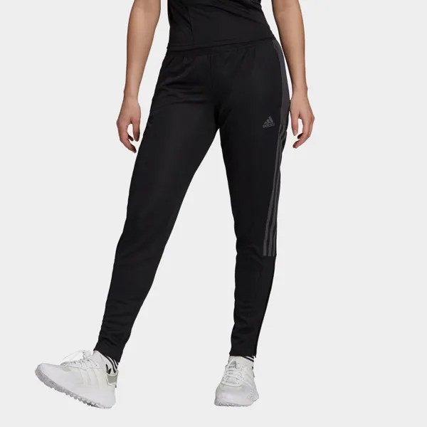 Женские спортивные брюки adidas TIRO черного/однотонного серого цвета GN5492