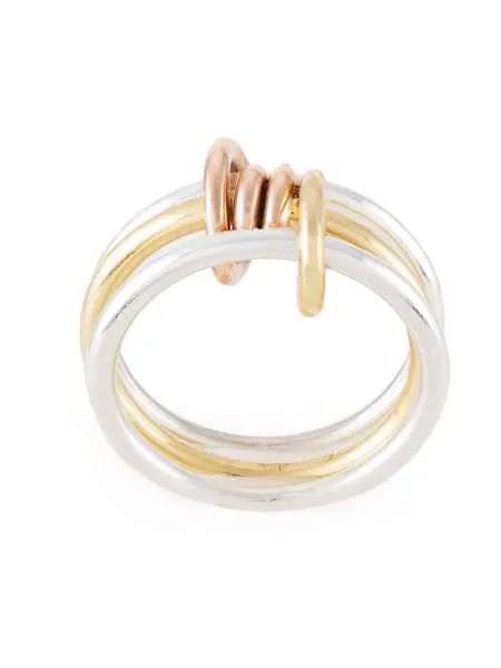 Spinelli Kilcollin кольцо Acacia MX из желтого золота и серебра