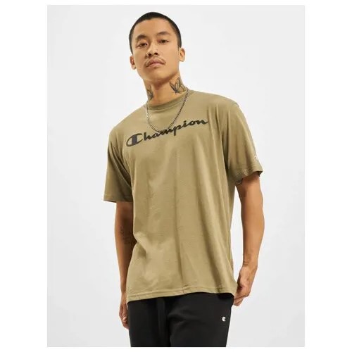 Футболка Champion Legacy American Classics Crewneck T-Shirt Желтый S 214747-YS109