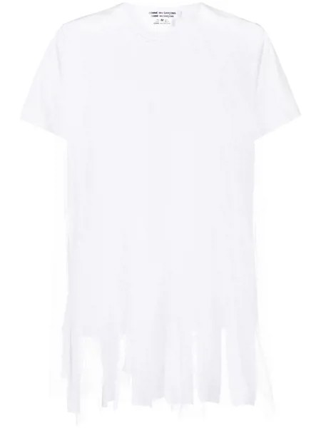 Comme Des Garçons Comme Des Garçons fringed-edge T-shirt