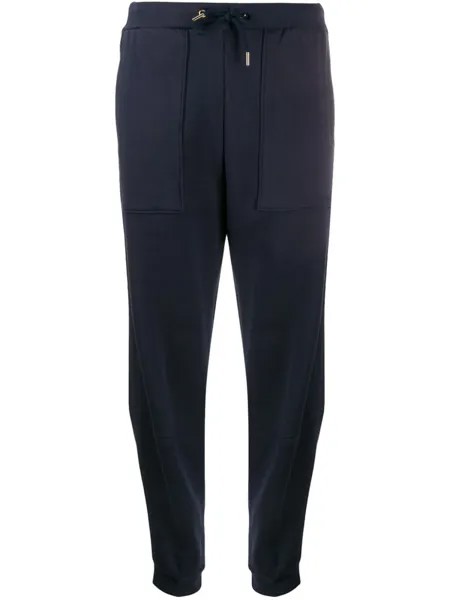 Stella McCartney зауженные спортивные брюки с кулиской, синий