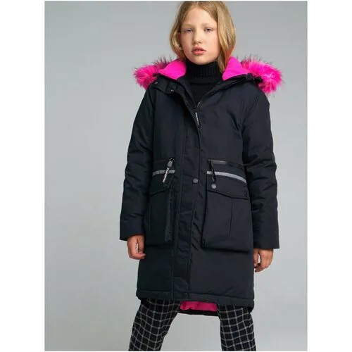 Пальто зимнее для девочки PlayToday
