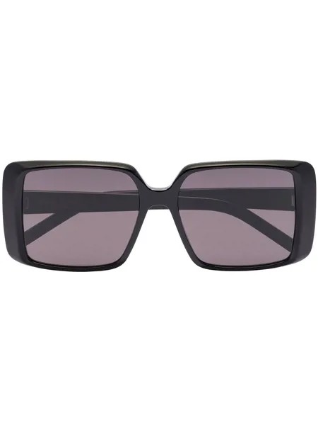 Saint Laurent Eyewear солнцезащитные очки SL Icon в прямоугольной оправе