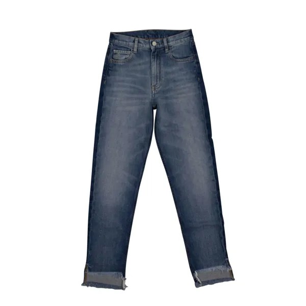 Джинсы Denim Vintage Двухцветные Узкие - Синий Marcelo Burlon, синий