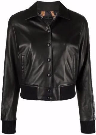 Philipp Plein куртка с кристаллами