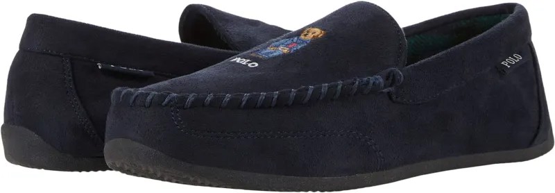 Тапочки Declan Bear Moccasin Slipper Polo Ralph Lauren, темно-синий