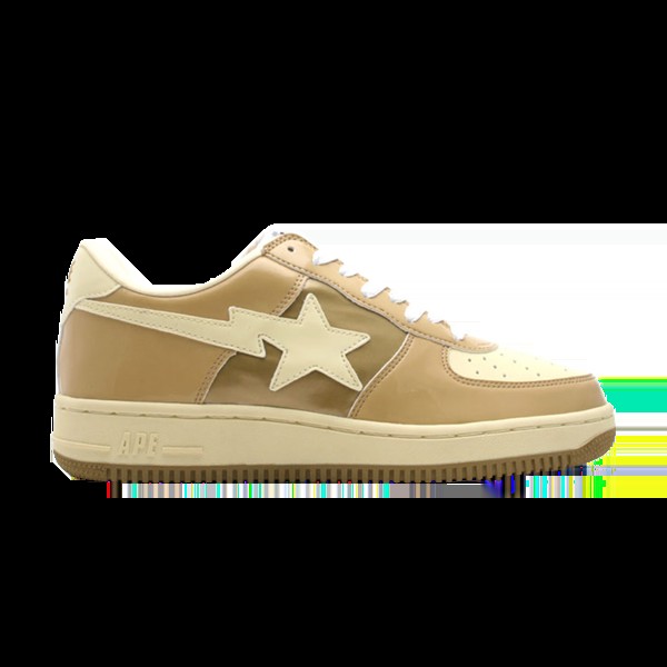 Кроссовки BAPE Bapesta FS-001 Low 'Beige Brown', загар