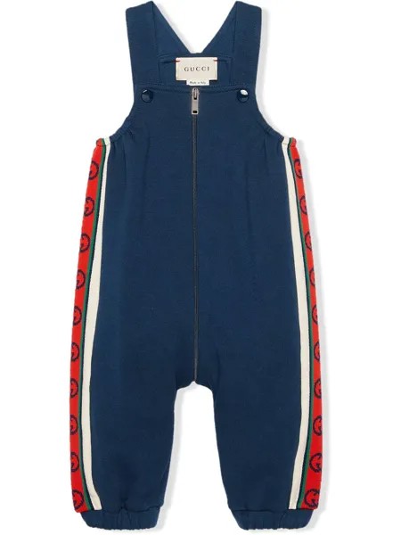 Gucci Kids комбинезон с логотипом