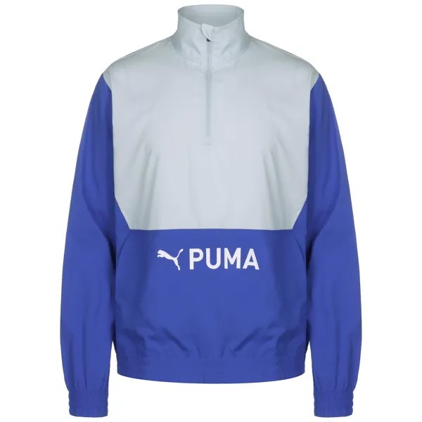 Спортивная куртка Puma Trainingspullover Fit Heritage Woven, цвет blau/hellgrau