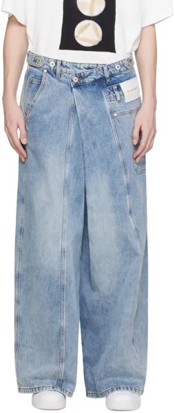 Синие широкие джинсы Feng Chen Wang
