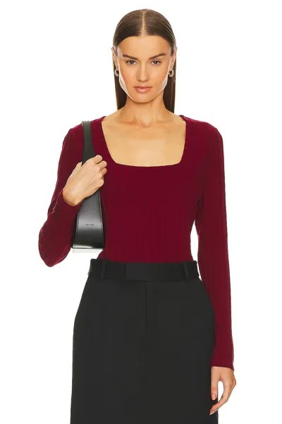 Топ Bobi Long Sleeve, цвет Pinot