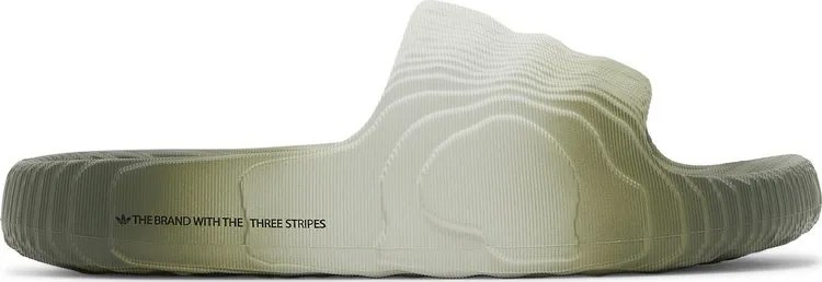 Кроссовки Adilette 22 Slides 'Gradient Pack - Wonder Silver', серебряный