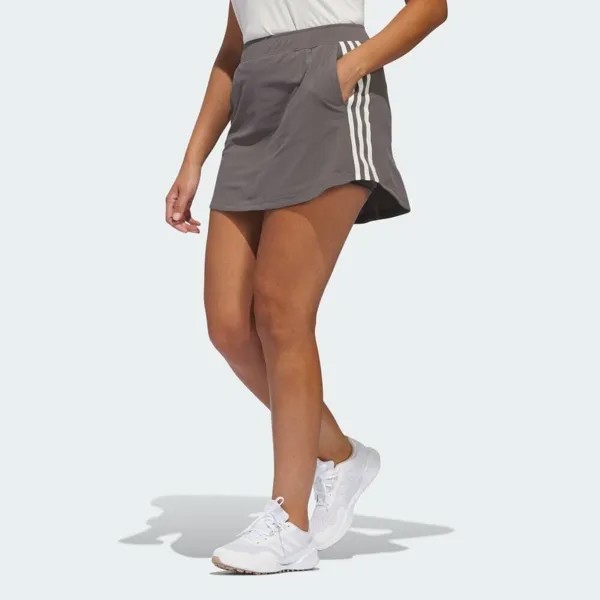 Юбка Adidas ULT365 Twisted Knit Piqué Skirt, цвет Charcoal