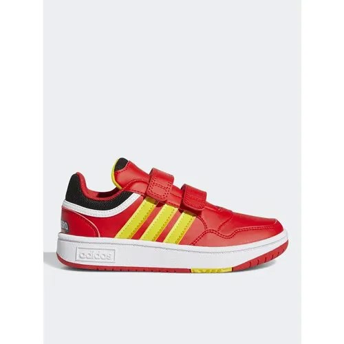 Кеды adidas, демисезон/лето, размер 10K UK, красный