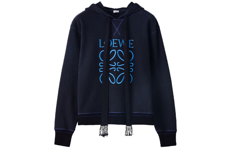 Свитшот женский темно-синий Loewe