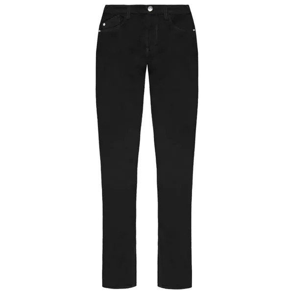 Мужские джинсы скинни J28 черные черные Emporio Armani, черный