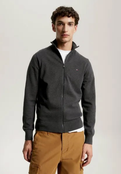 Кардиган Tommy Hilfiger, темно-серый