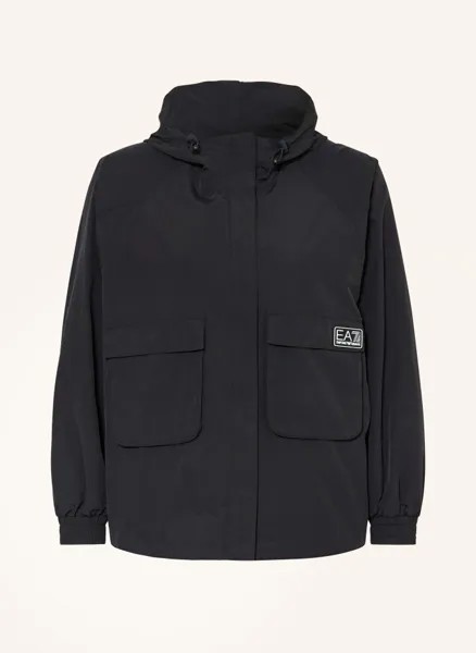 Тренировочная куртка Ea7 Emporio Armani, черный