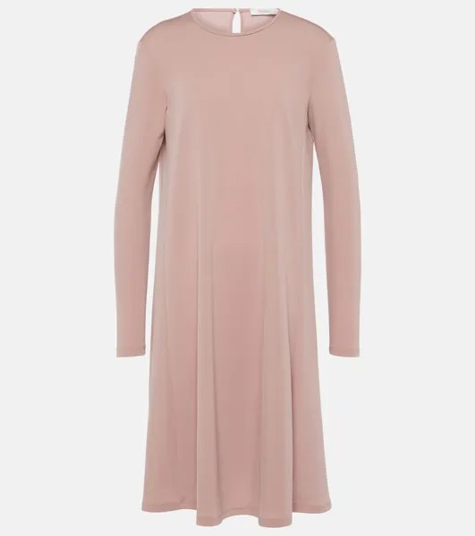 Мини-платье quarto из джерси Max Mara, розовый