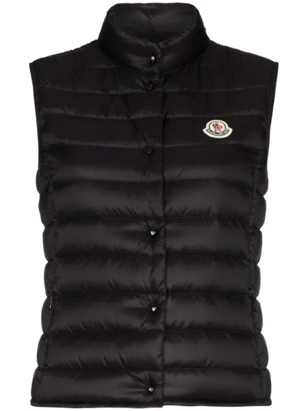 Moncler пуховик Liane, черный