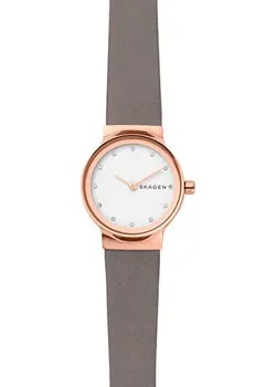Швейцарские наручные  женские часы Skagen SKW2669. Коллекция Leather