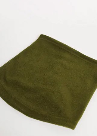Шарф цвета хаки COLLUSION Unisex-Зеленый цвет