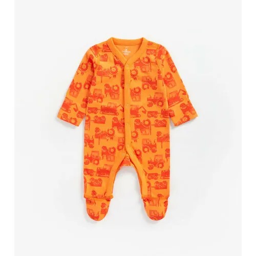Комбинезон mothercare, размер 86, оранжевый