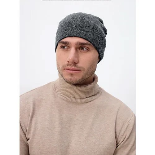 Шапка бини Rittlekors Gear, размер Универсальный, серый..