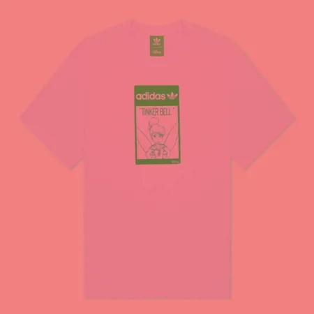 Мужская футболка adidas Originals x Disney Tinker Bell, цвет бежевый, размер L