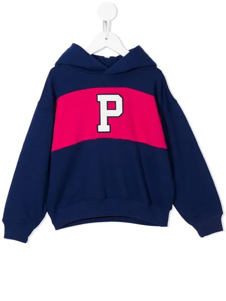 Ralph Lauren Kids худи в стиле колор-блок с логотипом