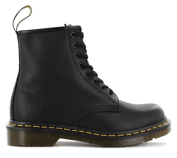 DR. DOC MARTENS 1460 Black Greasy Boots - Boots Leather Black 11822003 Кроссовки Спортивная обувь ORIGINAL