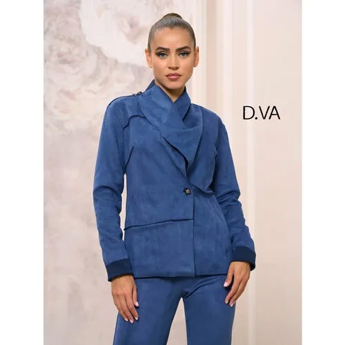 Пиджак D.va, размер 50, синий